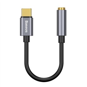 Audio adapter Baseus L54 Type-C to 3.5mm grey CATL54-0G