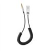 AUX Bluetooth laisvų rankų imtuvas Baseus BA01 juodas CABA01-01