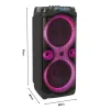 Speakers Ibiza COLUMBA KARAOKE Black