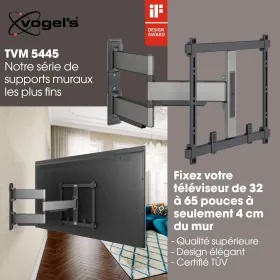 Подставка для ТВ с рукой Vogel's TVM5445   NEGRO 32" 65"