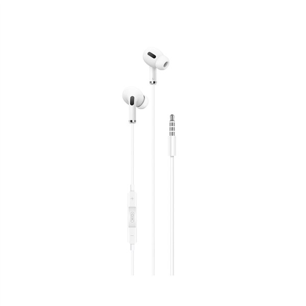 XO wired earphones EP22 jack 3,5mm white