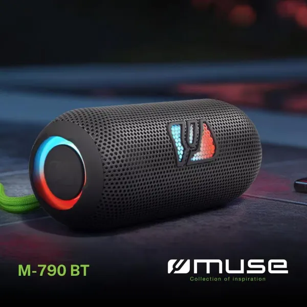 Nešiojamos garso kolonėlės Muse M790BT Juoda 60 W