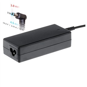 Akyga virtalähde AK-ND-68 19.5V / 2.31A 45W 4.5 x 3.0 mm + pinni DELL 1.2m
