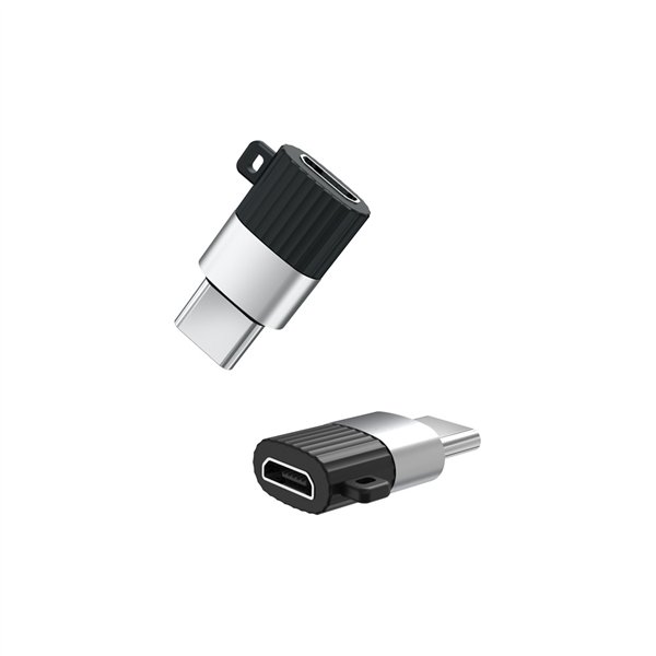 XO adapteris NB149-A microUSB - USB-C, juodas