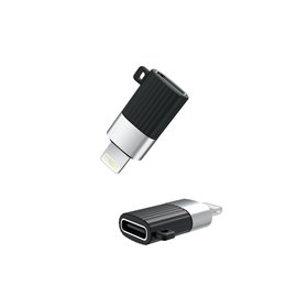 Адаптер XO NB149-D USB-C - Lightning чёрный