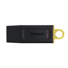 USB atmintukas Kingston DataTraveler Exodia Juoda Geltona 128 GB