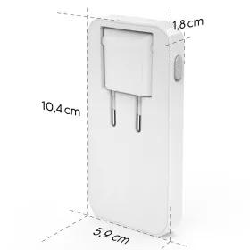 Setty varavirtalähde 2600 mAh mini valkoinen