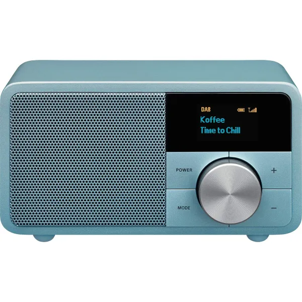 Tranzistorinis radijas Sangean DDR7 MINI Mėlyna FM Retro