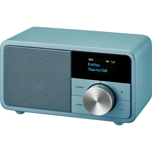 Tranzistorinis radijas Sangean DDR7 MINI Mėlyna FM Retro