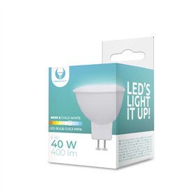 LED-lamppu GU5,3 MR16 6W 12V 6000K 400lm Forever Light