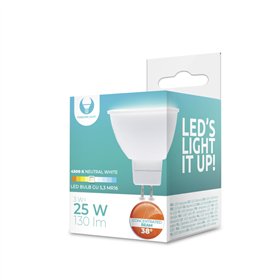 Светодиодная лампа GU5,3 MR16 3W 12V 4500K 130lm 38° Forever Light