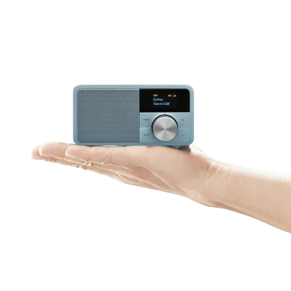 Tranzistorinis radijas Sangean DDR7 MINI Mėlyna FM Retro