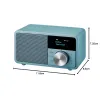 Tranzistorinis radijas Sangean DDR7 MINI Mėlyna FM Retro