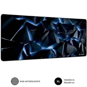 Mouse Mat Subblim SUBMP-01PUW06 Blue Black
