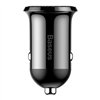 Baseus autolaturi Grain Pro 2x USB 4,8A musta