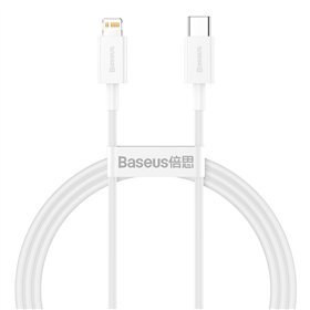 Baseus cable Superior PD USB-C - Lightning 1,0 m white 20W