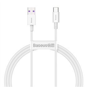 Baseus cable Superior USB - USB-C 1,0 m white 66W 