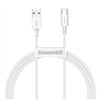 USB kabelis Baseus Superior iš USB į Type-C 66W 1.0m baltas CATYS-02