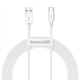 Baseus cable Superior USB - USB-C 2,0 m white 66W