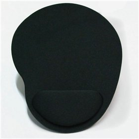 Setty mouse pad with a wrist support black