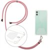 Universal neck strap for phones pink