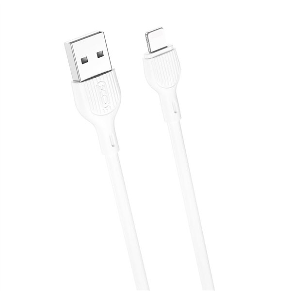 Кабель XO NB200 USB - Lightning 2,0 м 2.1A белый