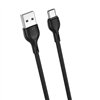 Кабель XO NB200 USB - USB-C 2,0 м 2.1A черный