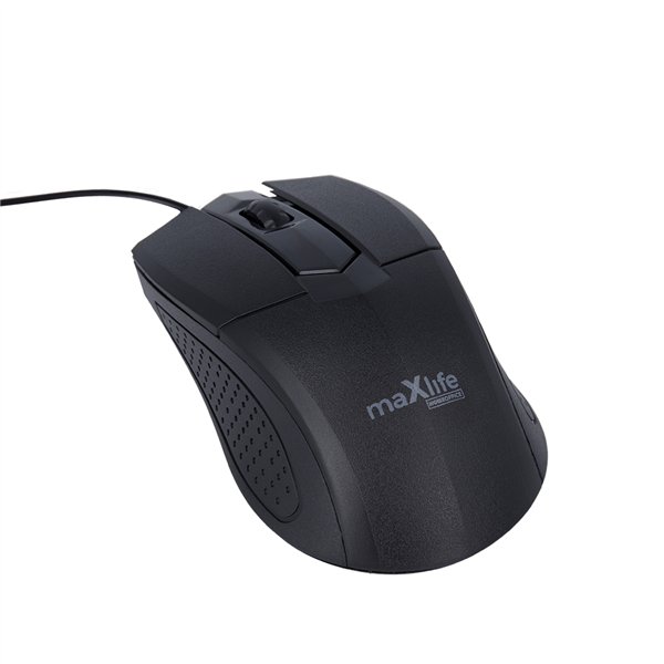 Оптическая мышь Maxlife Home Office MXHM-01 1000 DPI 1,2 м, черная