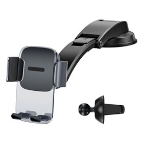 Baseus automašīnas turētājs Easy Control Clamp melns