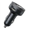 Baseus transmiter FM Enjoy Bluetooth MP3 car charger black