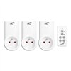 Remote controlled mains socket x3 LTC