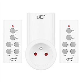Remote controlled mains socket x2 LTC