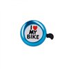 Bike bell I love my bike blue