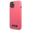 Karl Lagerfeld iPhone 13 6,1" KLHCP13MSLMP1PI fuksianpunainen kovakuori Liquid Glitter Logolla