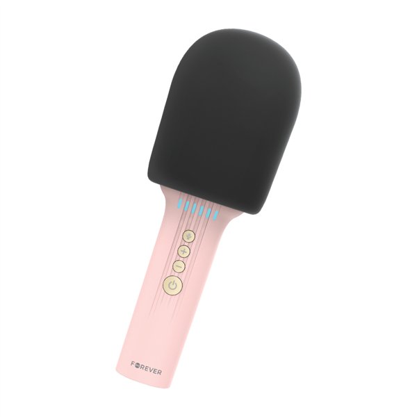 Forever Bluetooth mikrofons ar skaļruni BMS-500 rozā