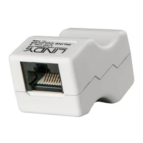 Adapteris RJ45 LINDY Balta Pilka 0,1 m (1 vnt.)
