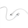 Forever Elastīgs kabelis USB-C - USB-C 2,0 m 100W balts