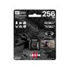 GoodRam atmiņas karte IRDM 256GB microSD UHS-I U3 V30 ar adapteri