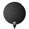 Wireless charger Baseus Digital LED Display Gen2 15W black CCED000001