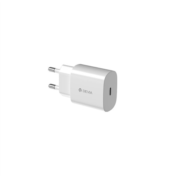 Зарядное устройство Devia Smart PD 25 Вт 1x USB-C, белое