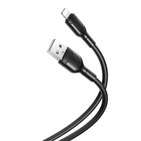 XO-kaapeli NB212 USB - Lightning 1,0 m 2,1A musta