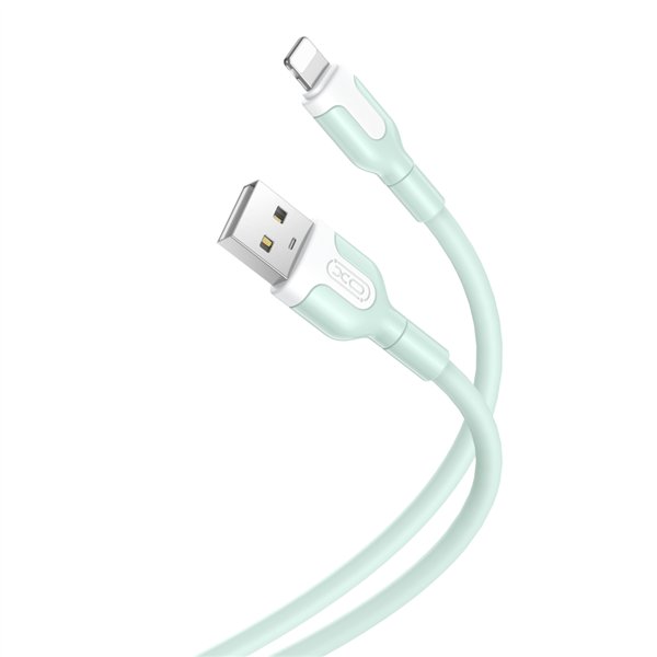 XO cable NB212 USB - Lightning 1,0 m 2,1A green