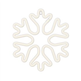 Neon LED CHRISTMAS SNOWFLAKE white FLNE20 Forever Light