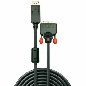 DisplayPort - DVI adapteris LINDY 1 m Juoda noir
