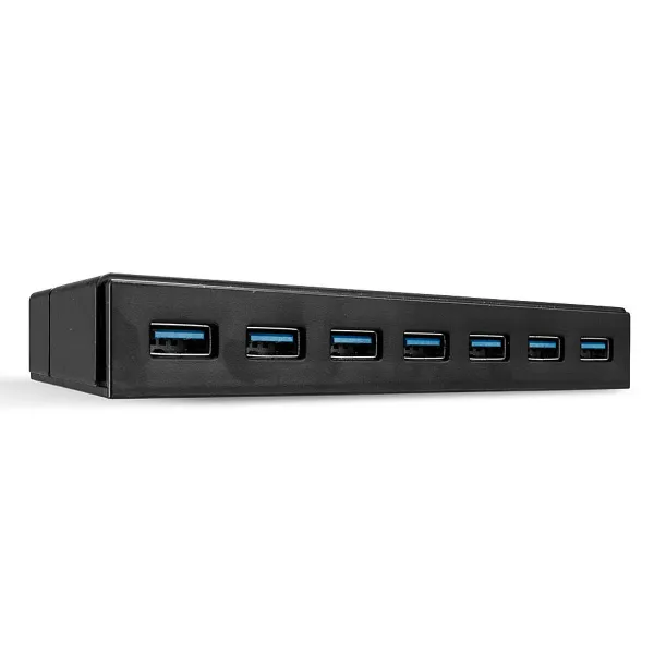 USB Centrmezgls LINDY Melns Tumši zils