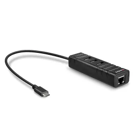 USB-разветвитель LINDY Чёрный