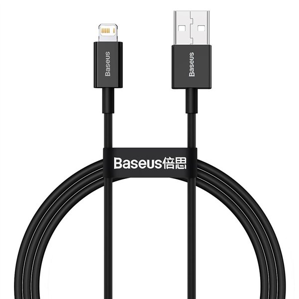 Baseus cable Superior USB - Lightning 1,0 m 2,4A black