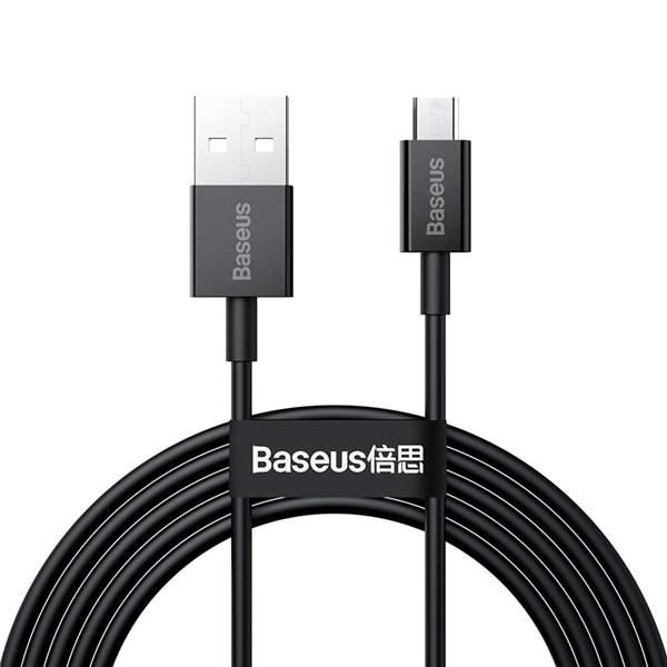 USB cable Baseus Superior from USB to microUSB 2A 2.0m black CAMYS-A01