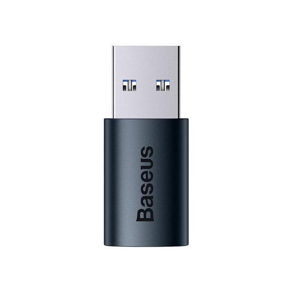 Адаптер Baseus Ingenuity USB-A 3.1 на USB-C синий OTG