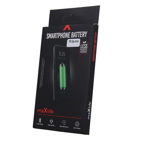„Maxlife“ baterija, skirta „Huawei P9 Lite Mini“ / „Y6 2017“ / „Y5 2018“ HB405979ECW, 2900mAh